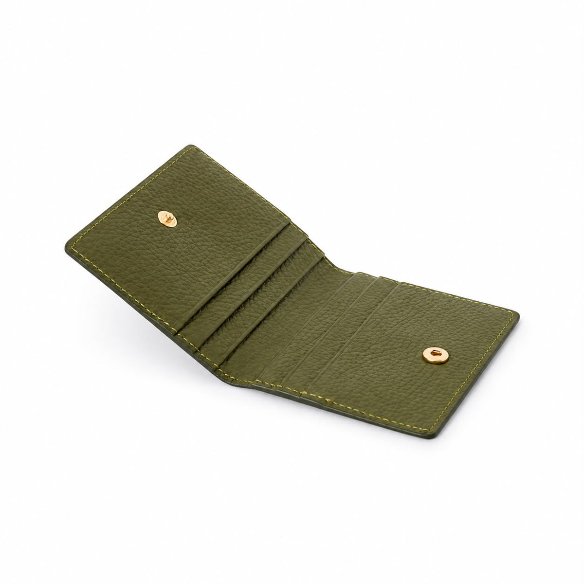 Italian Genuine Leather Bifold Cardholder