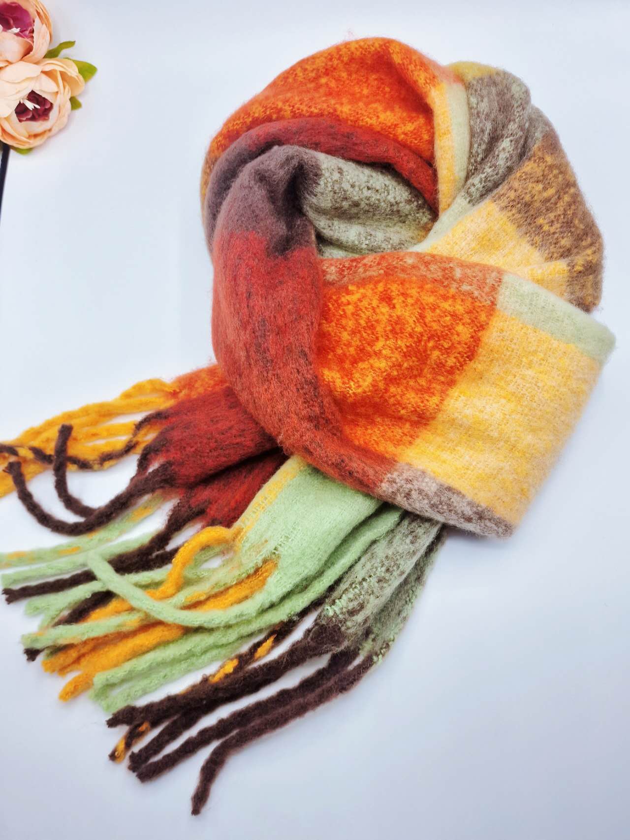 Chunky Scarves Multicoloured (Making It Happen)